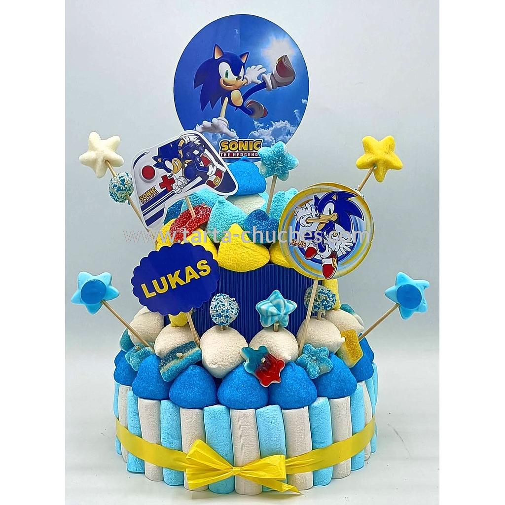 Tarta Chuches Mediana Sonic
