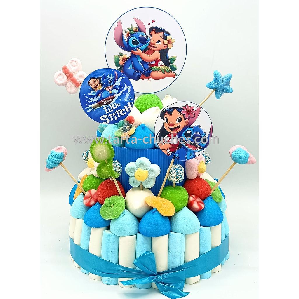 Tarta Chuches Mediana Lilo y Stitch