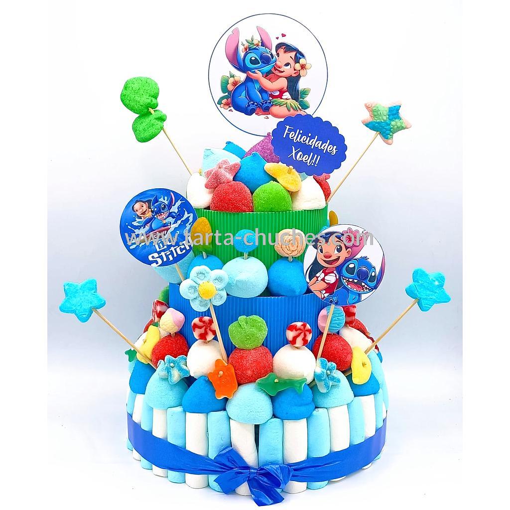 Tarta Chuches Grande Lilo y Stitch