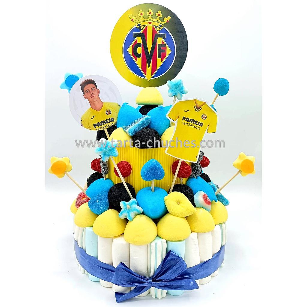 Tarta Chuches Mediana Villareal Club de Futbol