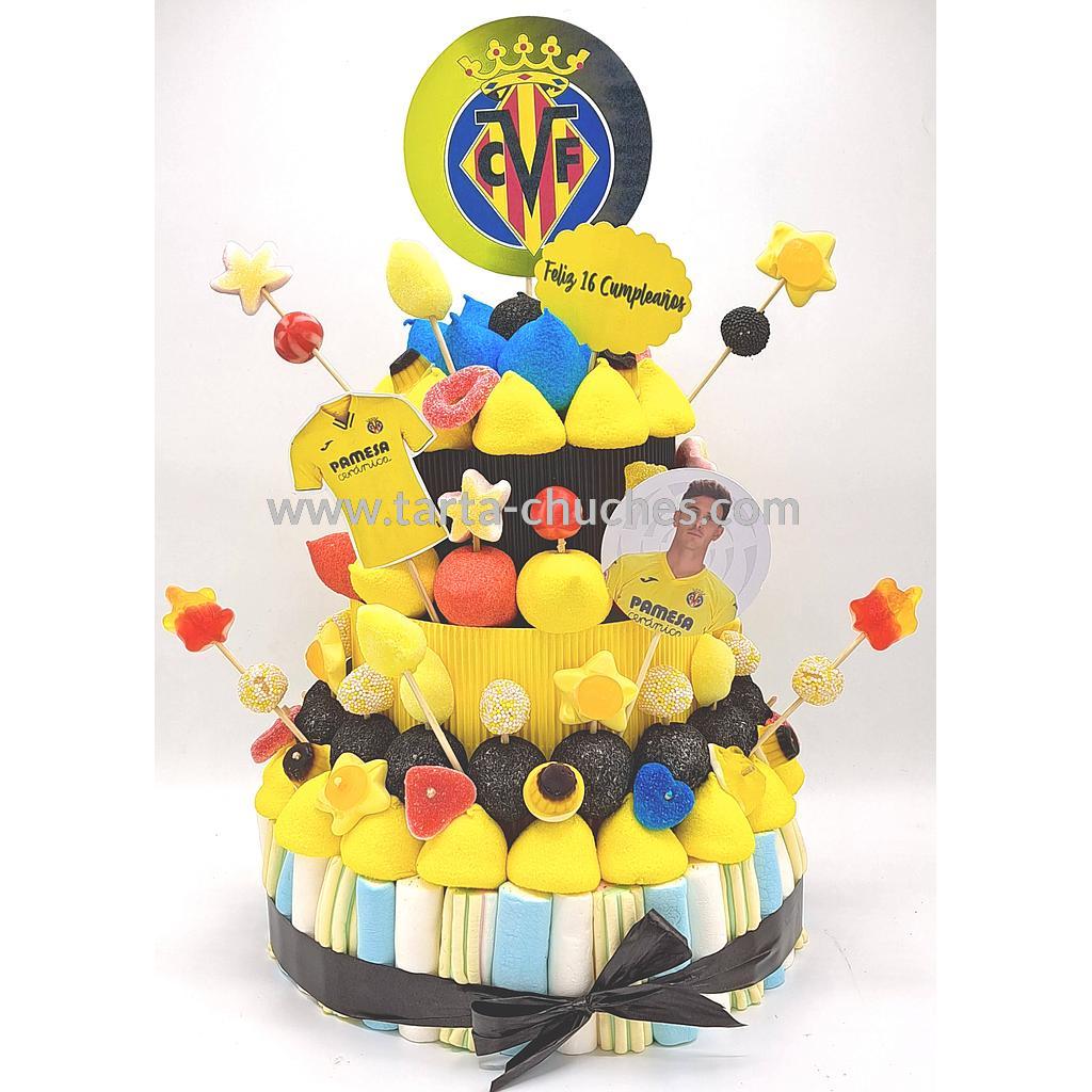 Tarta Chuches Grande Villareal Club de Futbol