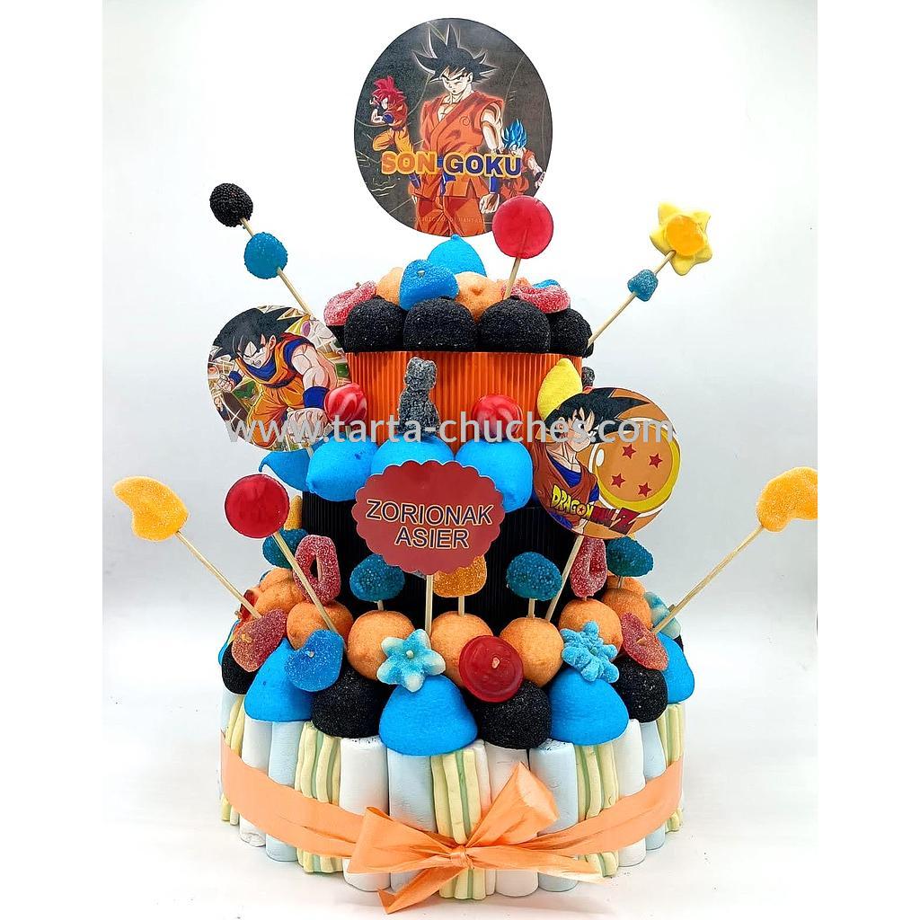 Tarta Chuches Grande Manga Son Goku