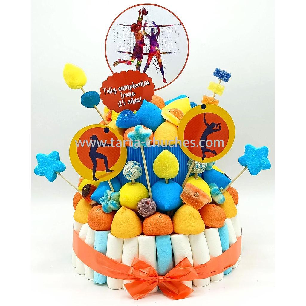 Tarta Chuches Mediana Voleibol