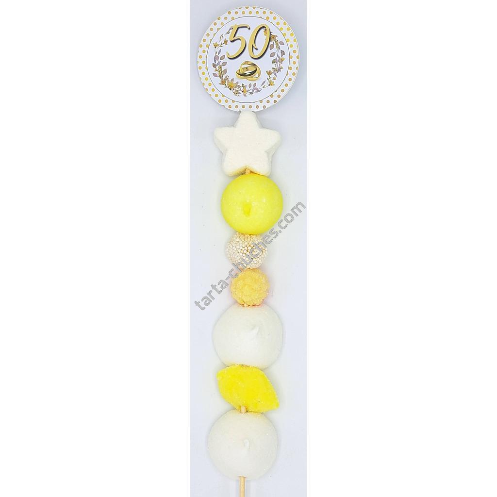 Brocheta Chuches Bodas de Oro 50 años