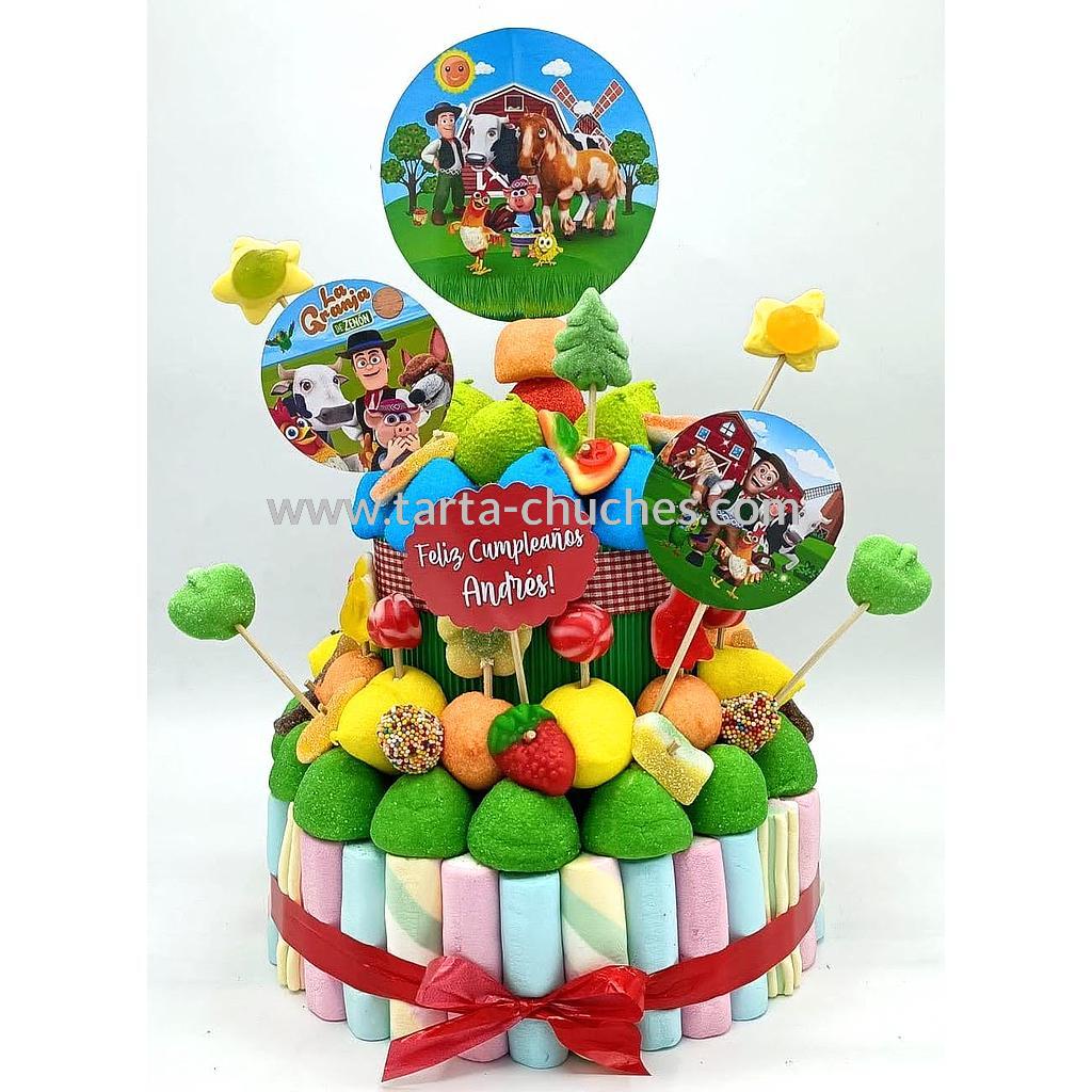 Tarta Chuches Mediana La Granja de Zenon