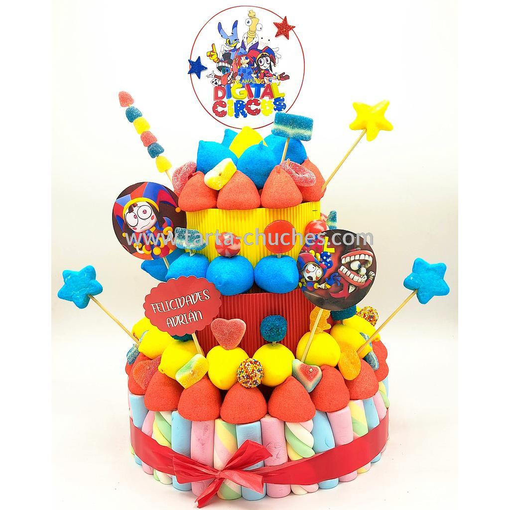 Tarta Chuches Grande Amazing Digital Circus