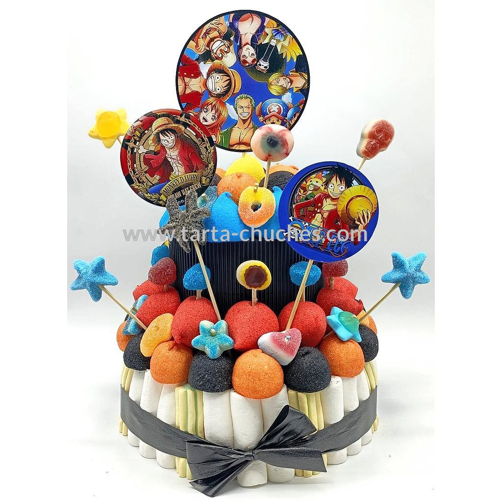 Tarta Chuches Mediana Manga One Piece