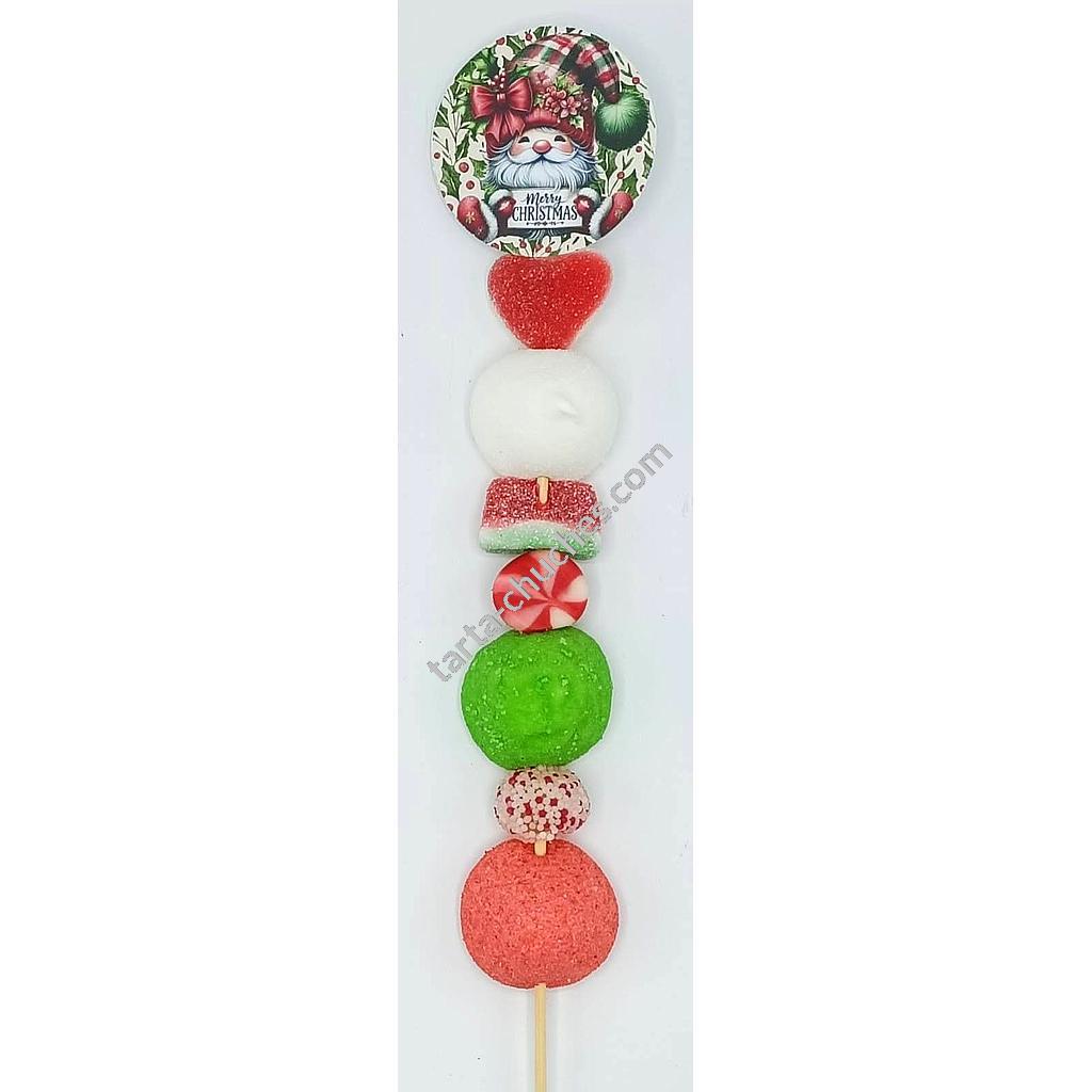 Brocheta Chuches Navidad Noel Cuadros