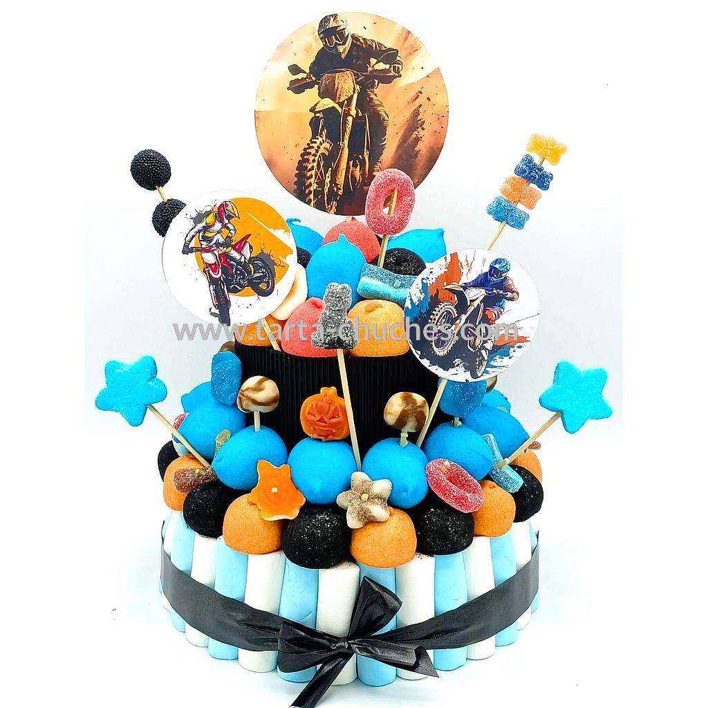 Tarta Chuches Mediana Motocross