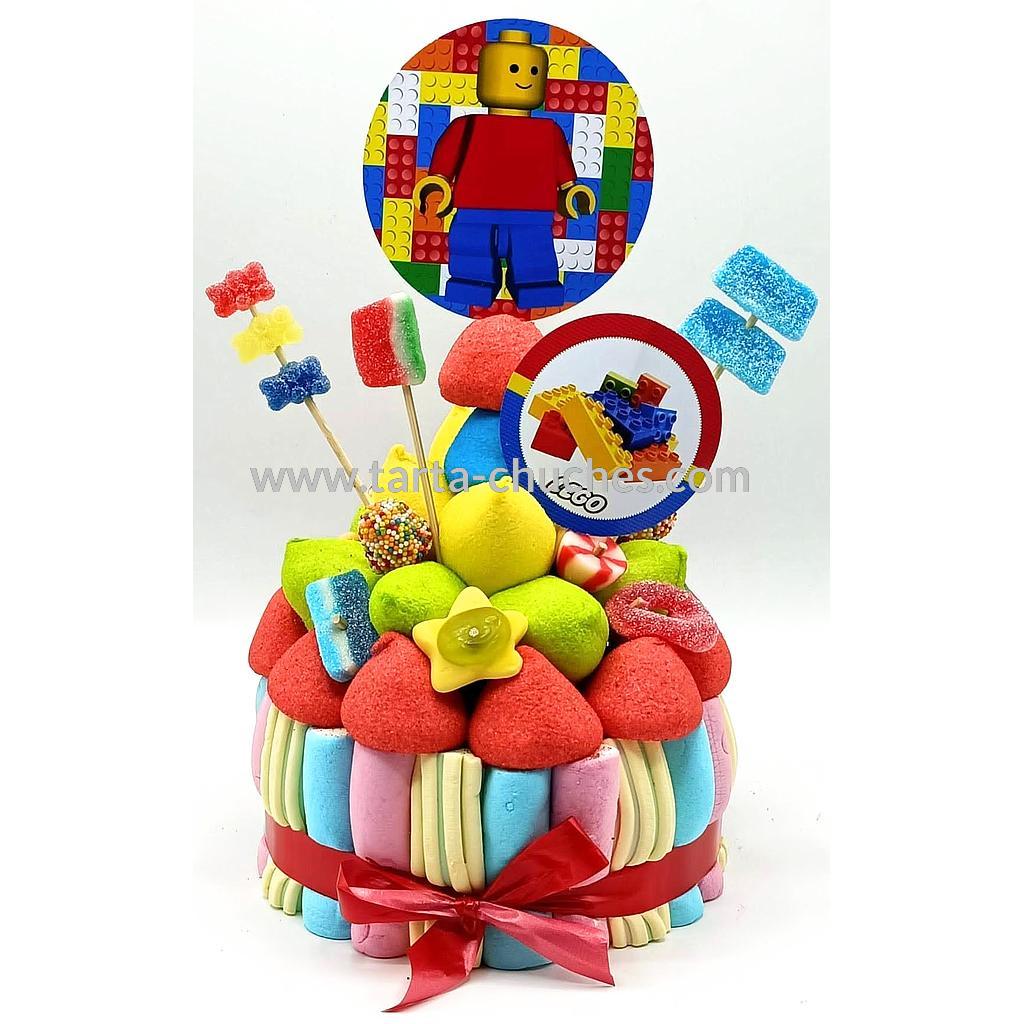 Tarta Chuches Pequeña Lego