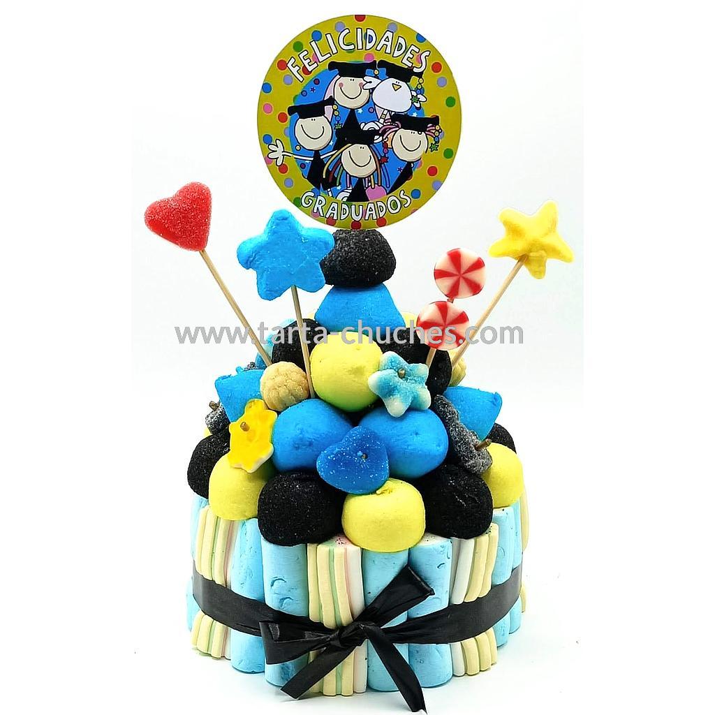 Tarta Chuches Pequeña Graduacion Grupo Amarilla