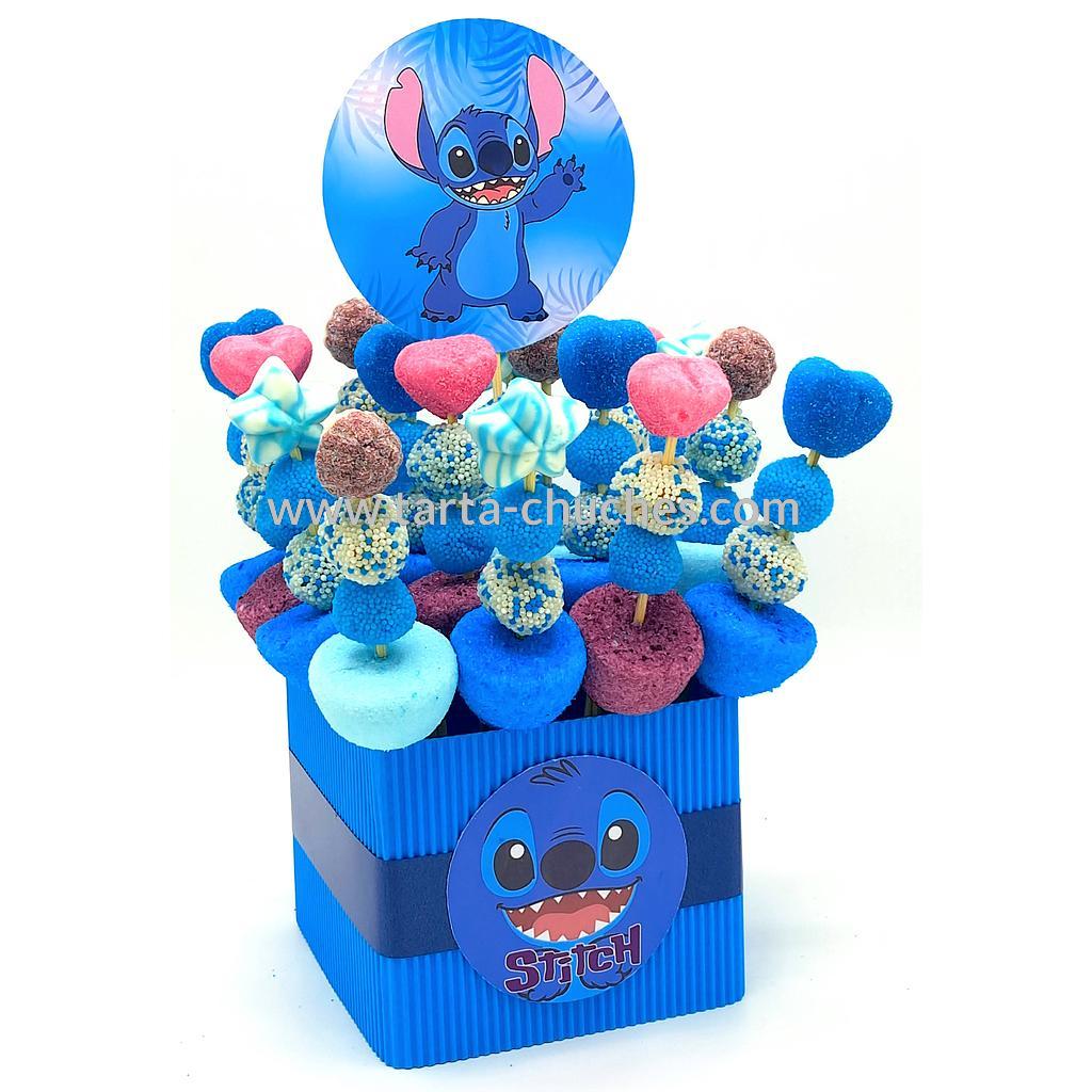 Centro 16 Mini Brochetas Chuches Stitch