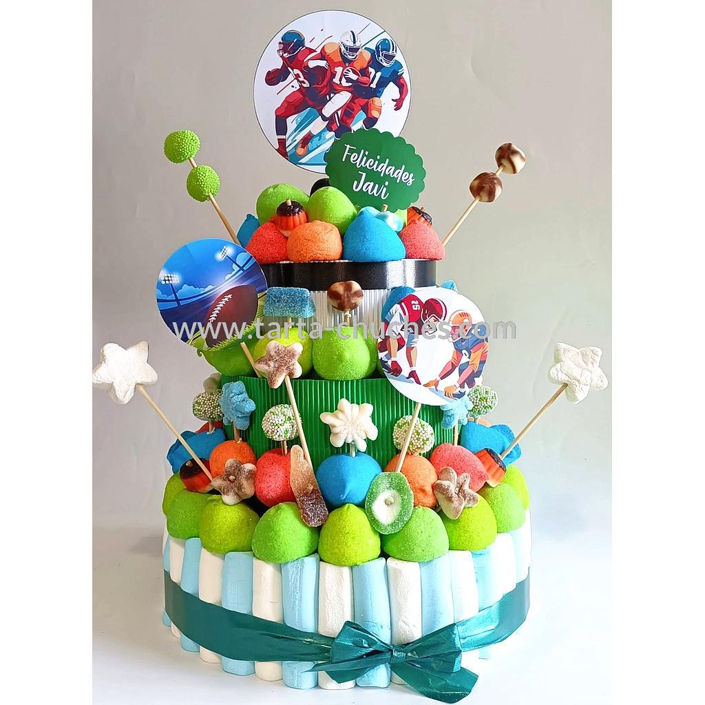 Tarta Chuches Grande Futbol Americano