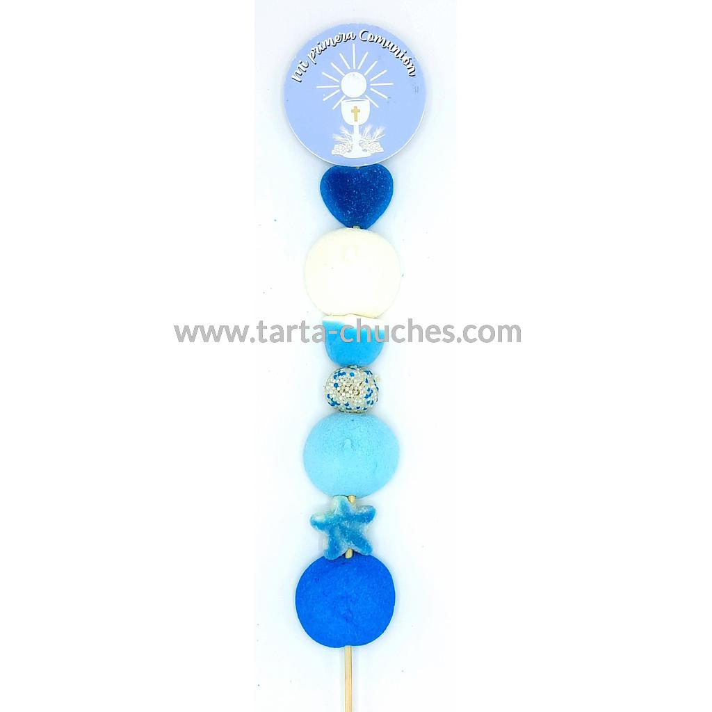 Brocheta Chuches Caliz Azul y Azul-Blanco (4 eventos a elegir)