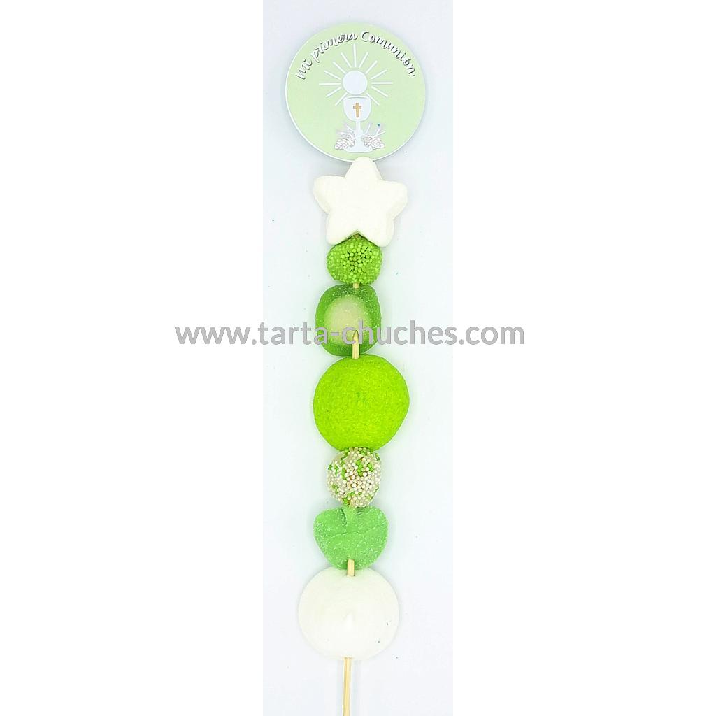 Brocheta Chuches Caliz Verde y Verde-Blanco (4 eventos a elegir)