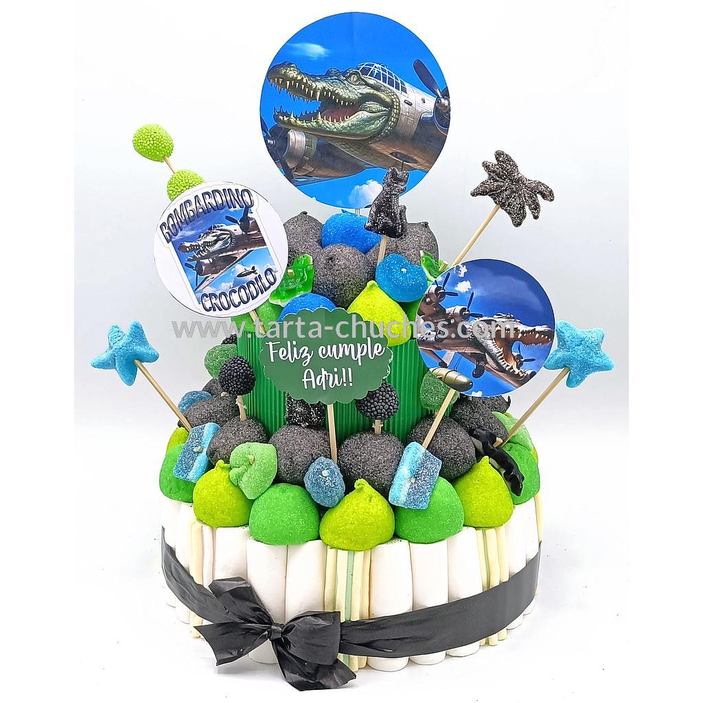 Tarta Chuches Mediana Bombardino Cocodrilo