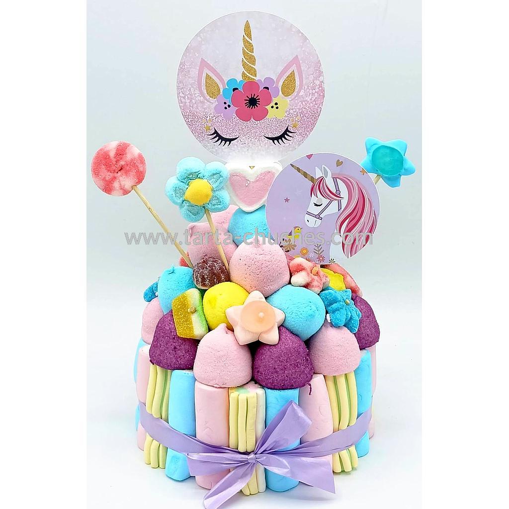 Tarta Chuches Pequeña Unicornio
