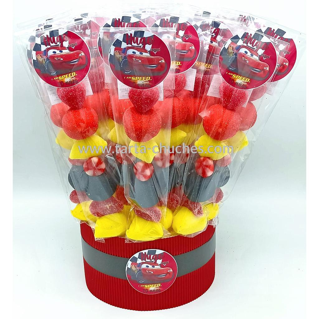 Cubo 20 Brochetas Chuches CARS