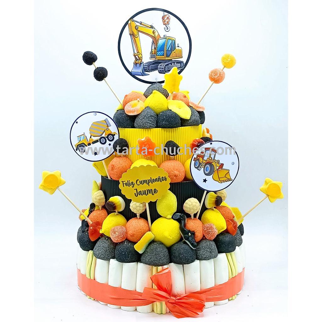 Tarta Chuches Grande Excavadoras