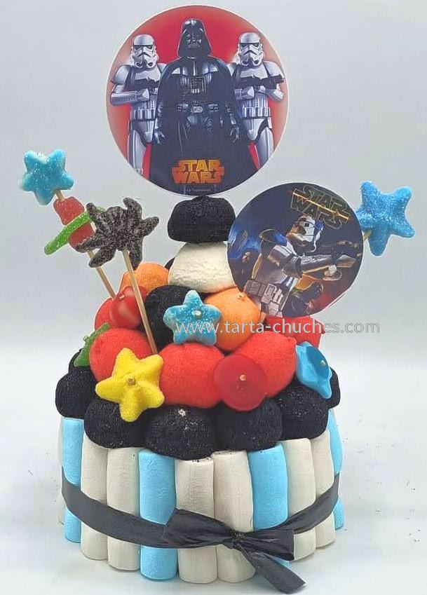 Tarta Chuches Pequeña Star Wars