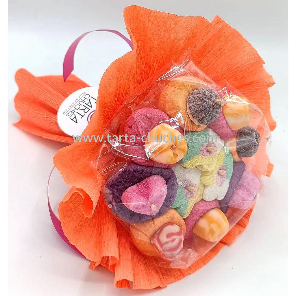 Ramo Flores Chuches Naranja 1