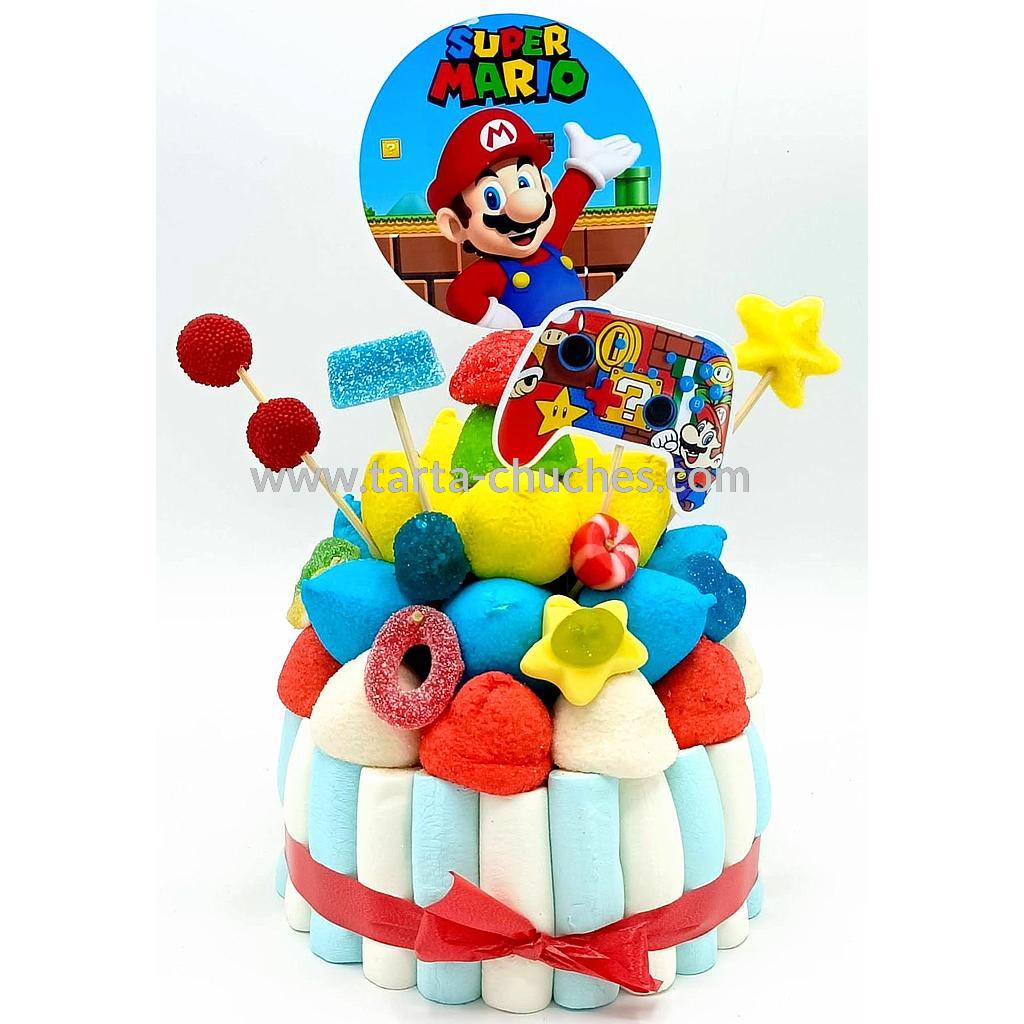 Tarta Chuches Pequeña Mario Bros