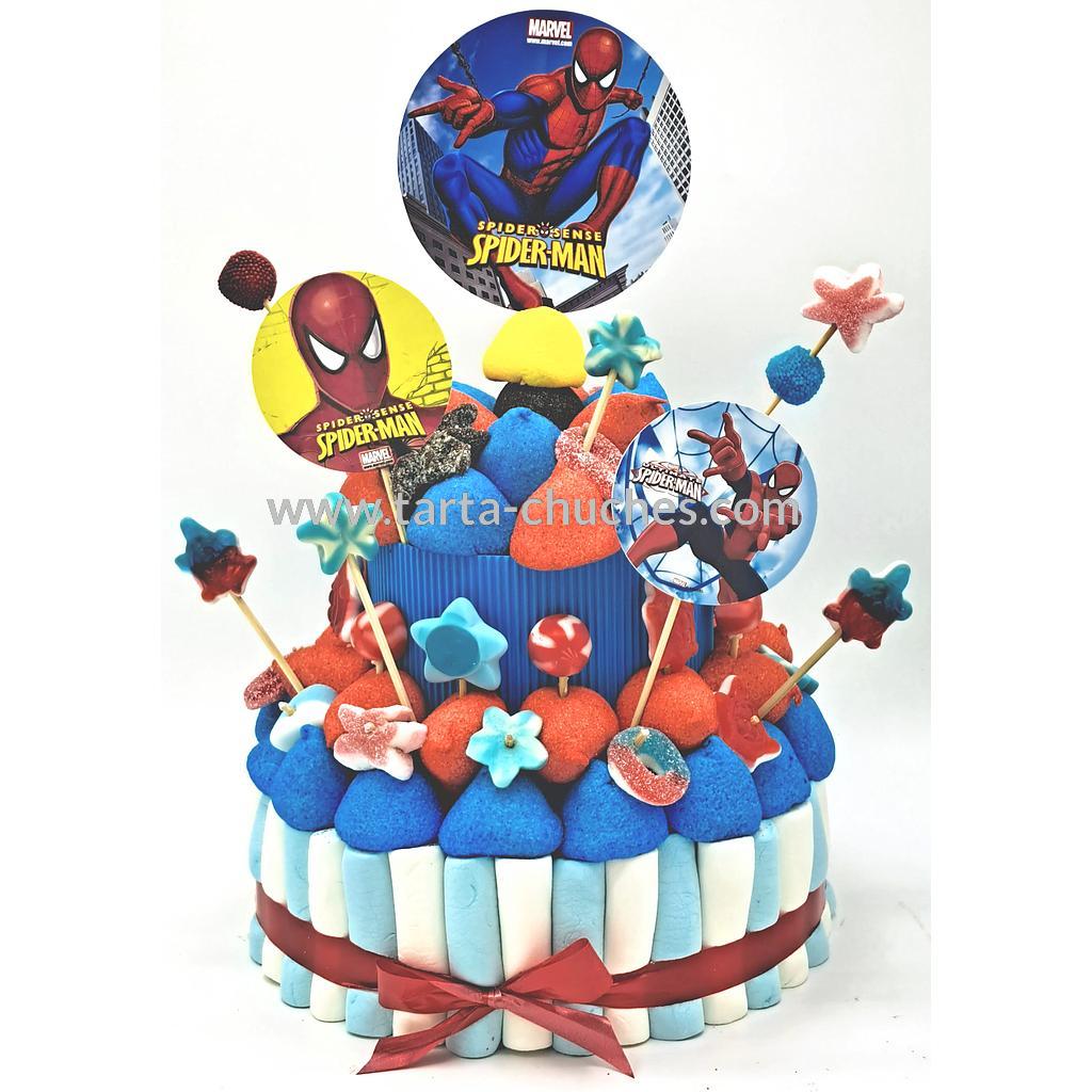 Tarta Chuches Mediana Spiderman
