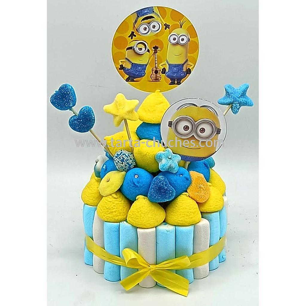 Tarta Chuches Pequeña Minion