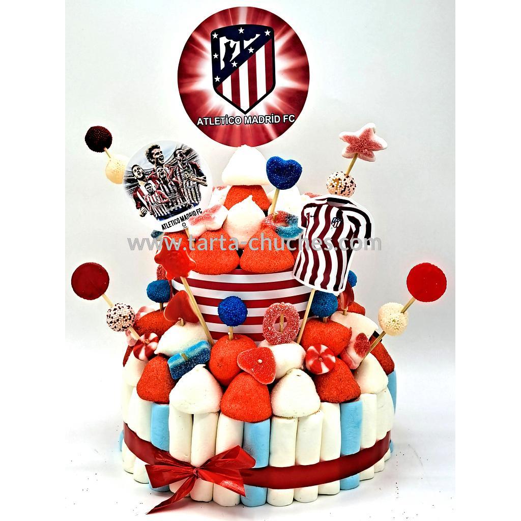 Tarta Chuches Mediana Atletico de Madrid