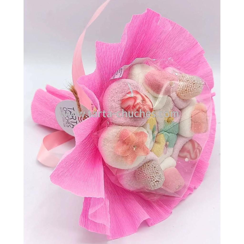 Ramo Flores Chuches Rosa