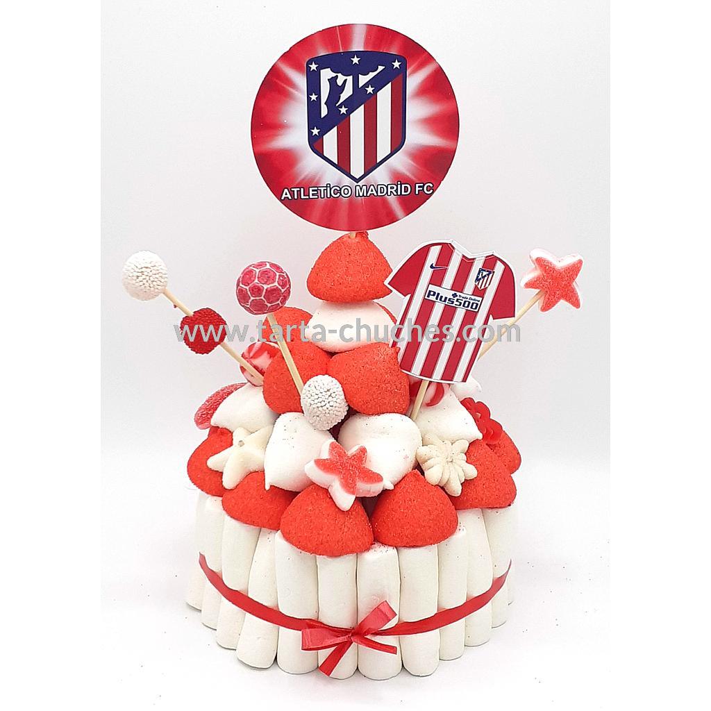 Tarta Chuches Pequeña Atletico de Madrid