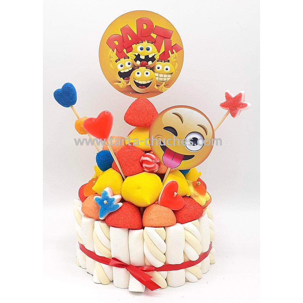 Tarta Chuches Pequeña Emoticonos (6 Variantes)