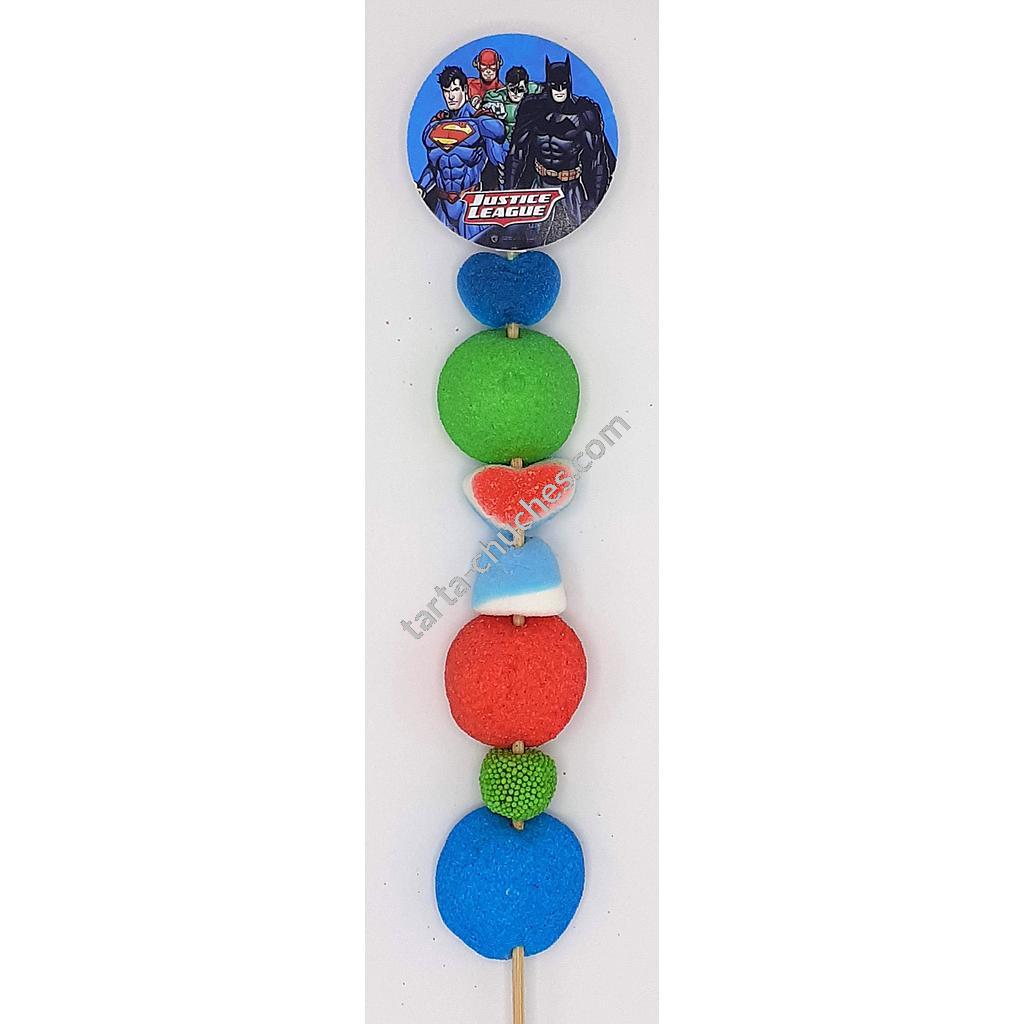 Brocheta Chuches Liga de la Justicia