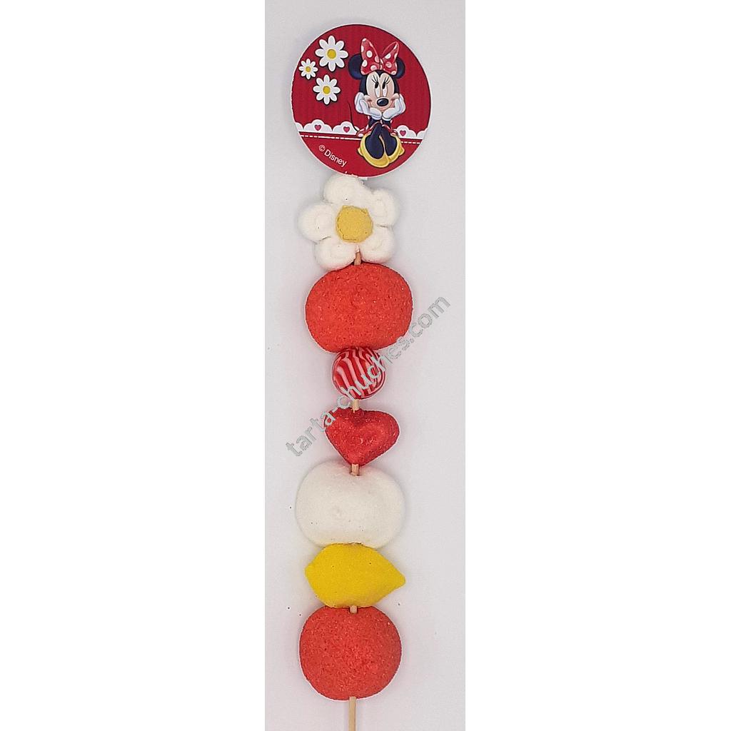 Brocheta Chuches Minnie Rojo