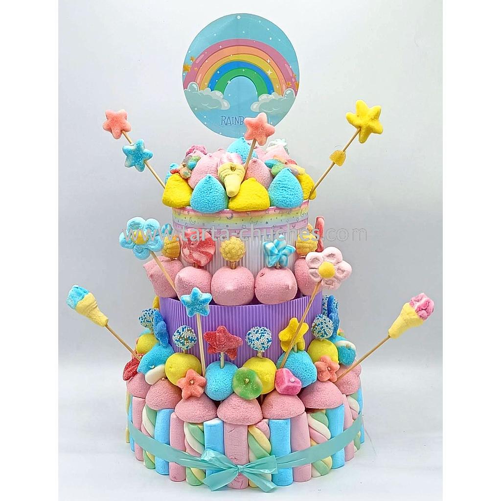 Tarta Chuches Grande Arco Iris