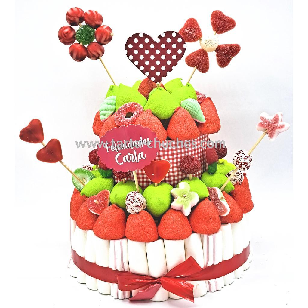 Tarta Chuches Mediana Flores