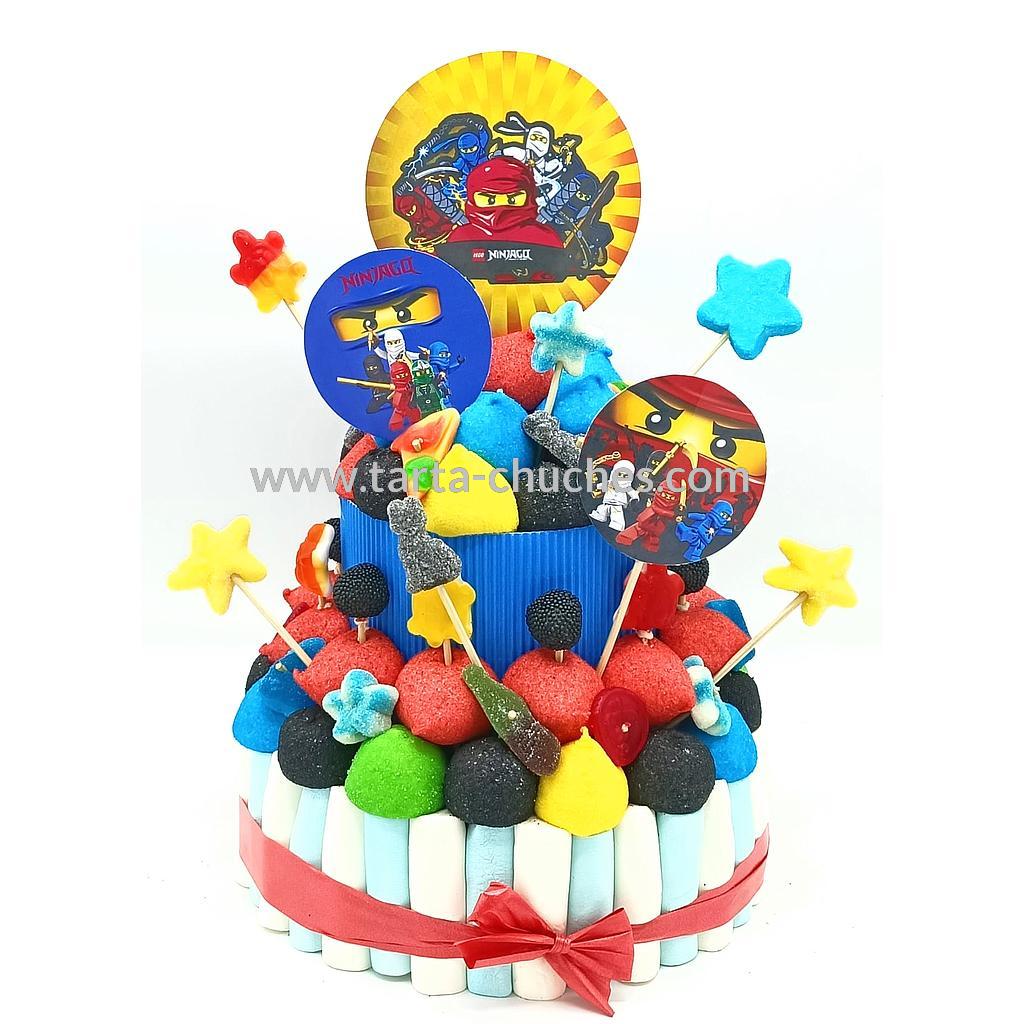 Tarta Chuches Mediana Lego Ninjago
