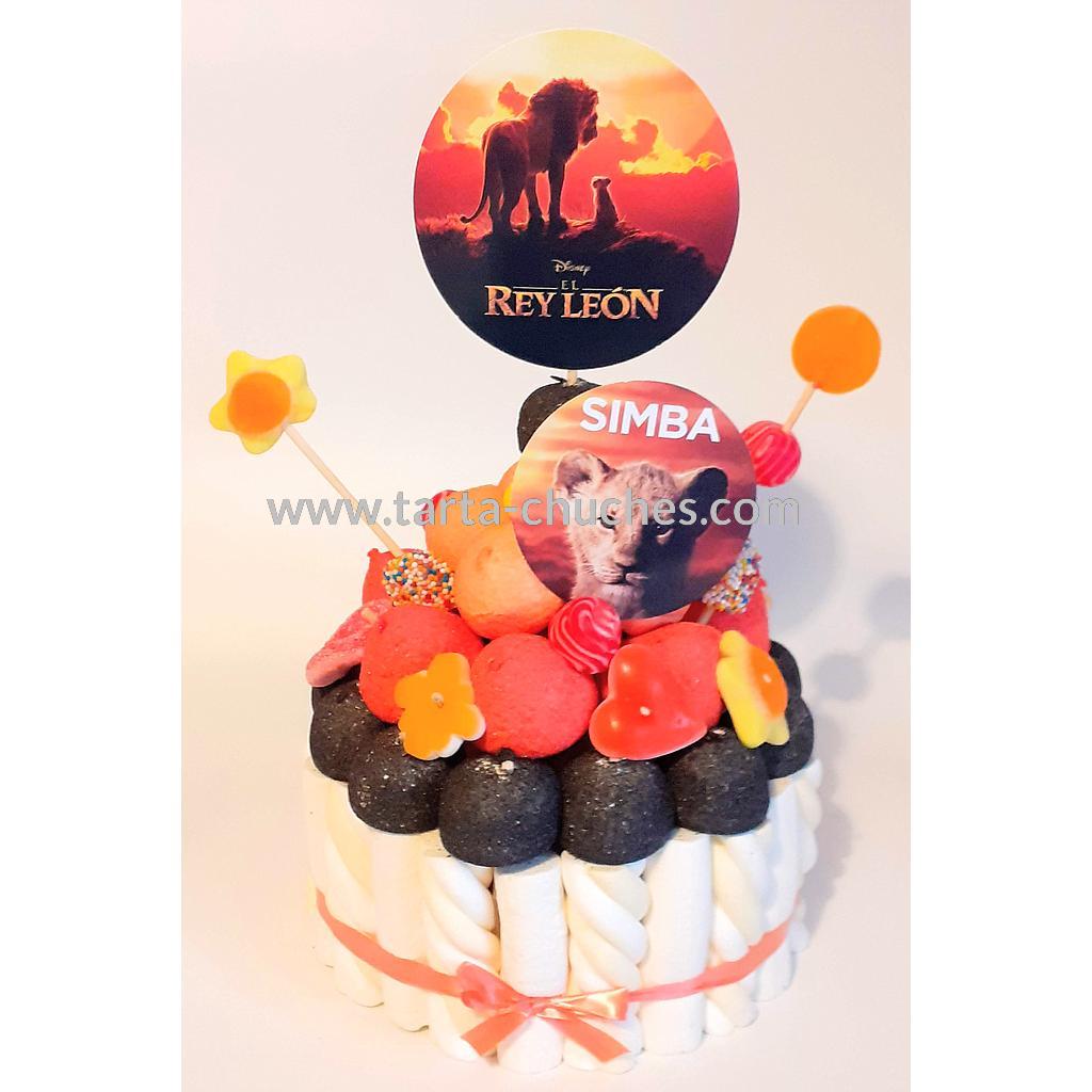 Tarta Chuches Pequeña Rey Leon
