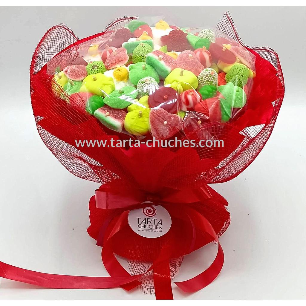 Ramo Flores Chuches Grande ROJO
