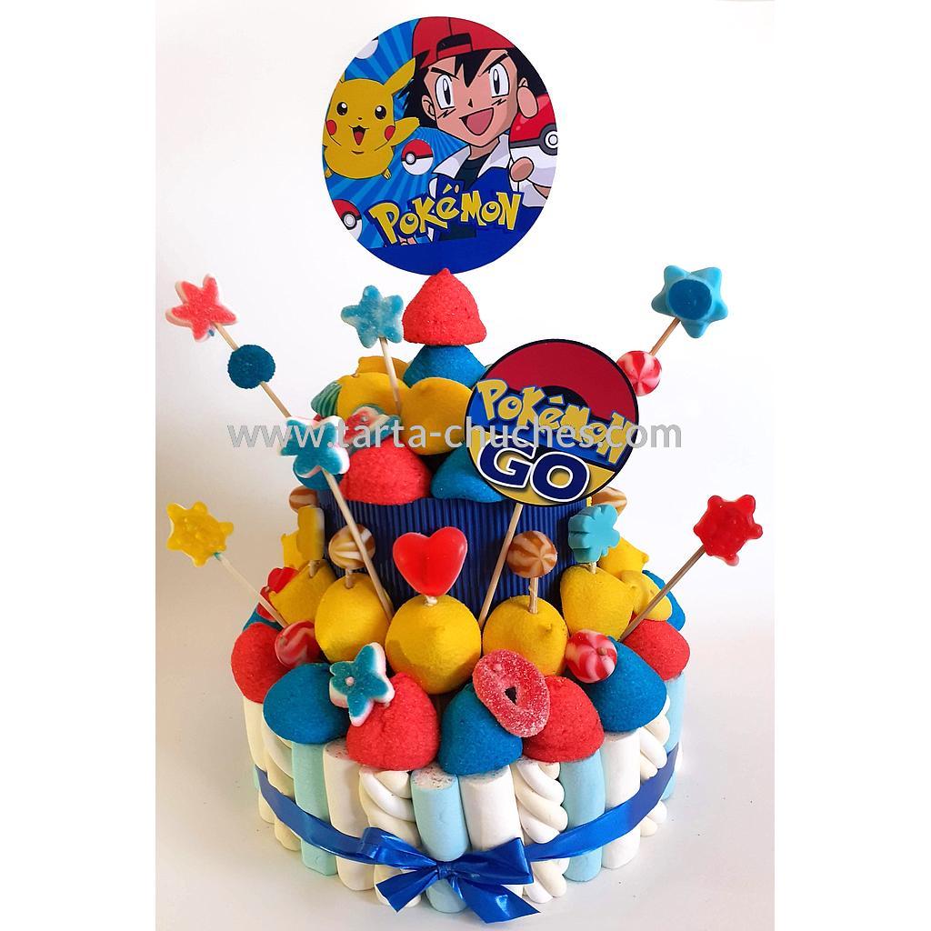 Tarta Chuches Mediana Pokemon