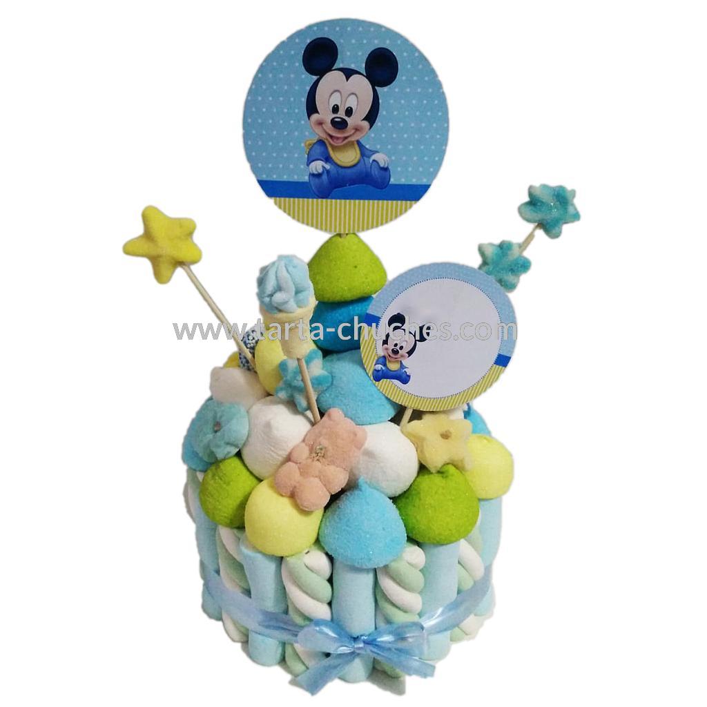 Tarta Chuches Pequeña Mickey Bebe