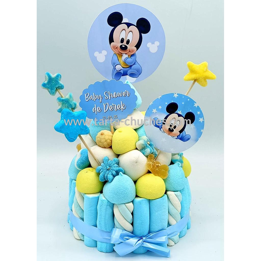 Tarta Chuches Pequeña Mickey Bebe