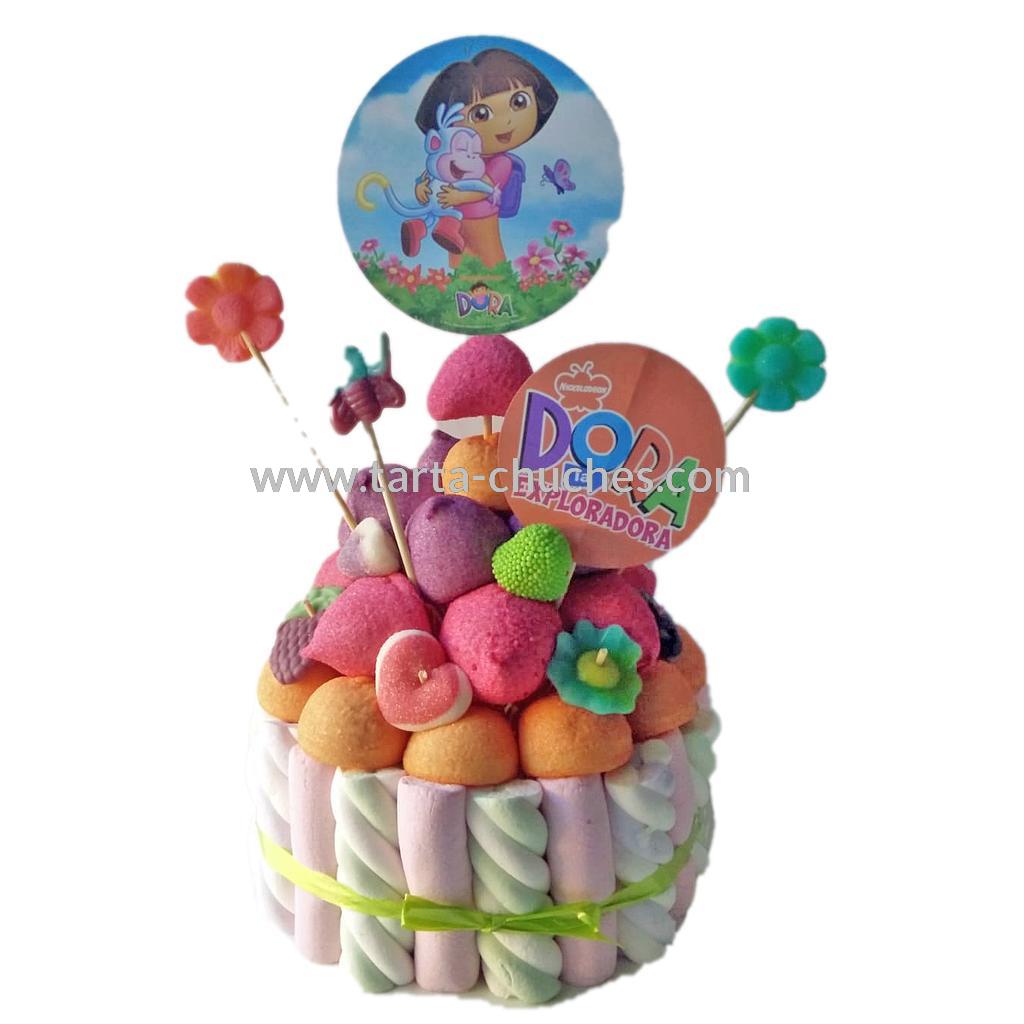 Tarta Chuches Pequeña Dora la exploradora