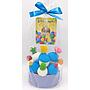 TARTA CHUCHES MINI ALTA AZUL OSCURO "FELIZ CUMPLE"