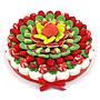 Tarta Chuches Plana Grande Navidad