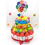 Tarta Chuches Mediana Globos Multicolor (6 opciones)