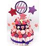 Tarta Chuches Mediana Estrellas Rosa-Morado (6 opciones)