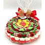 Tarta Chuches Plana Grande Rojo-Verde